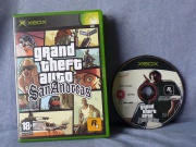 Grand Theft Auto San Andreas (Xbox Pal) fotogtafia caratula delantera y disco.jpg