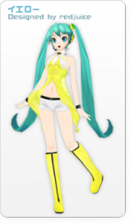 Hatsune Miku - Project Diva 2nd Traje Myellow.png