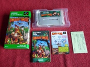 Super Donkey Kong (Super Nintendo NTSC-J) fotografia portada-cartucho y manual.jpg