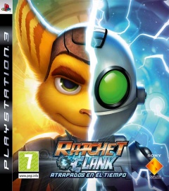 Portada de Ratchet & Clank:   Atrapados en el Tiempo