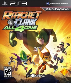 Portada de Ratchet And Clank: All 4 One