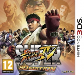 Portada de Super Street Fighter IV 3D Edition