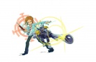 Arte Kaz y Hunter juego Danball Senki PSP.jpg