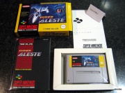 Super Aleste (Super Nintendo Pal) fotografia portada-cartucho y manual.JPG