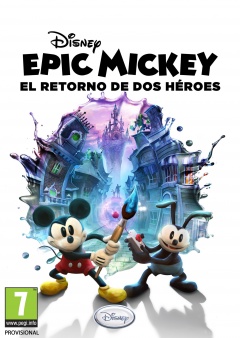 Portada de Epic Mickey 2: El retorno de dos héroes