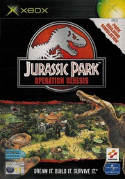 Jurassic Park Operation Genesis (Xbox Pal) caratula delantera.jpg