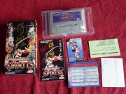 Samurai Spirits (Super Nintendo NTSC-J) fotografia portada-cartucho y manual.jpg