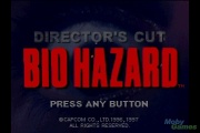 Biohazard Directors Cut (Playstation) pantalla de inicio (fuente-Mobygames).jpg