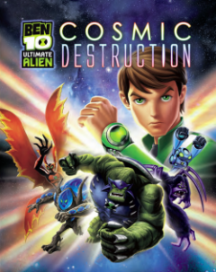 Portada de Ben 10 Ultimate Alien: Cosmic Destruction