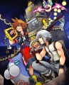 Arte Sora y Riku juego Kingdom Hearts 3d Nintendo 3DS.jpg
