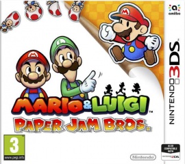 Portada de Mario & Luigi: Paper Jam Bros.
