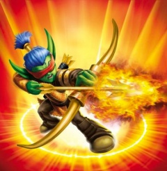 Arte personaje Flameslinger juego Skylanders Spyro's Adventure.jpg