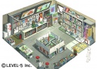 Ilustración tienda modelismo del juego PSP Danball Senki.jpg