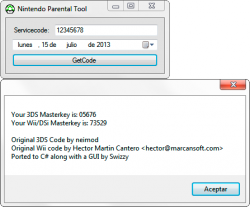 Captura de Nintendo Parental Tool