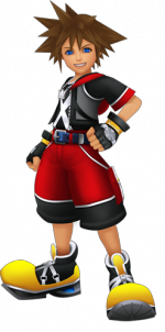 Render personaje Sora juego Kingdom Hearts 3D Nintendo 3DS.png