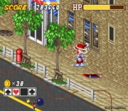 Kid Klown in Crazy Chase (Super Nintendo) juego real 002.jpg