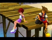 Sora hablando con Kairi