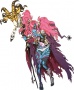 Ilustración personaje Redy Zozo juego Code of Princess N3DS.jpg