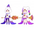 Arte personajes niños de las estrellas clérigos juego Conception PSP.jpg