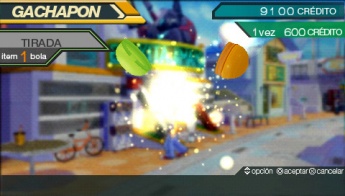 Pantalla 02 máquina gachapon juego PSP Danball Senki.jpg