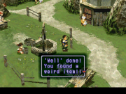 Xenogears playstation juego real explorando Lahan.png