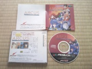 Arcus 1-2-3 (Mega CD NTSC-J) fotografia caratula trasera-manual y disco.jpg