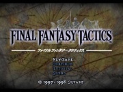 Final Fantasy Tactics (Playstation) juego real pantalla inicio.jpg
