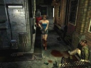 Resident Evil 3 playstation juego real jill explorando equipando lanzagranadas.jpg