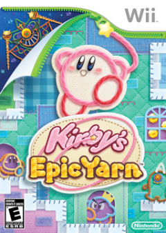 Portada de Kirby's Epic Yarn