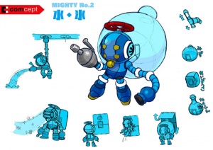 Mighty No. 9 - Arte conceptual - Mighty No. 2.jpg