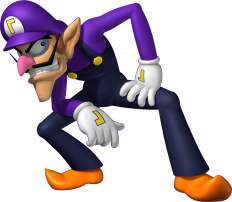 Render personaje Waluigi de Mario Party 8 Wii.png