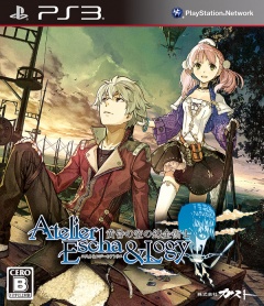 Portada de Atelier Escha & Logy: The Alchemists of the Dusk Sky