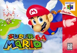 Portada de Super Mario 64
