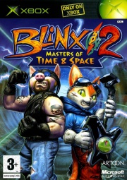 Blinx 2-Masters of Time & Space (Xbox Pal) caratula delantera.jpg
