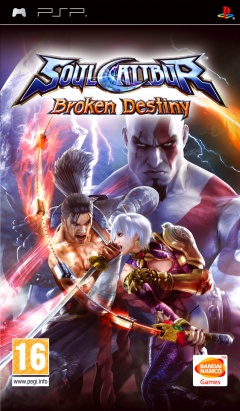 Portada de Soul Calibur: Broken Destiny