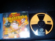 Worms Armageddon (Dreamcast Pal) fotografia caratula delantera y disco.jpg
