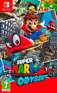 Portada de Super Mario Odyssey