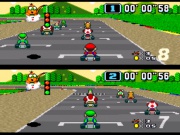 Super Mario Kart (Super Nintendo) juego real 003.jpg