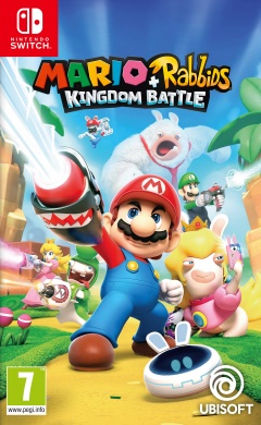 Portada de Mario + Rabbids Kingdom Battle