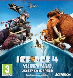 Portada de Ice Age 4 La formación de los continentes, juegos en el Ártico