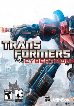 Portada de Transformers: Guerra por Cybertron