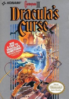 Portada de Castlevania III Dracula´s Curse
