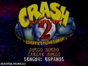 Crash Bandicoot 2 - Pantalla de Inicio (PlayStation).jpg