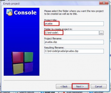 Creacion de proyecto en CodeBlocks Nombre y Ruta.jpg