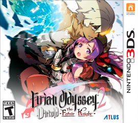 Portada de Etrian Odyssey Untold 2: The Fafnir Knight