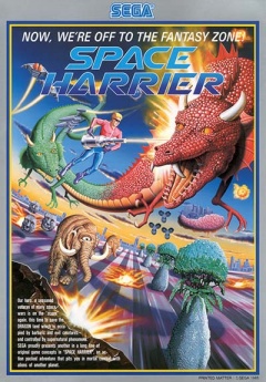 Portada de Space Harrier