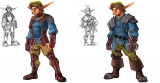 Diseño 02 personaje Jak para Jak Daxter The Lost Frontier.jpg