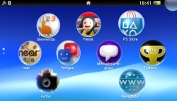 Captura de Software del sistema de PlayStation Vita