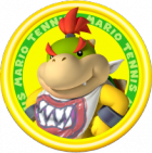 Logo personaje Bowser Jr. juego Mario Tennis Open Nintendo 3DS.png
