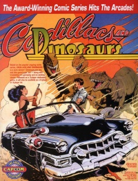 Cadillacs and Dinosaurs 2 Arcade Flyer.jpg